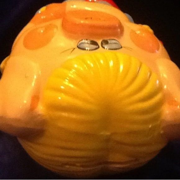 Vintage Carnival Chalkware piggy bank- hard to find in this great of shape - Picture 8 of 10